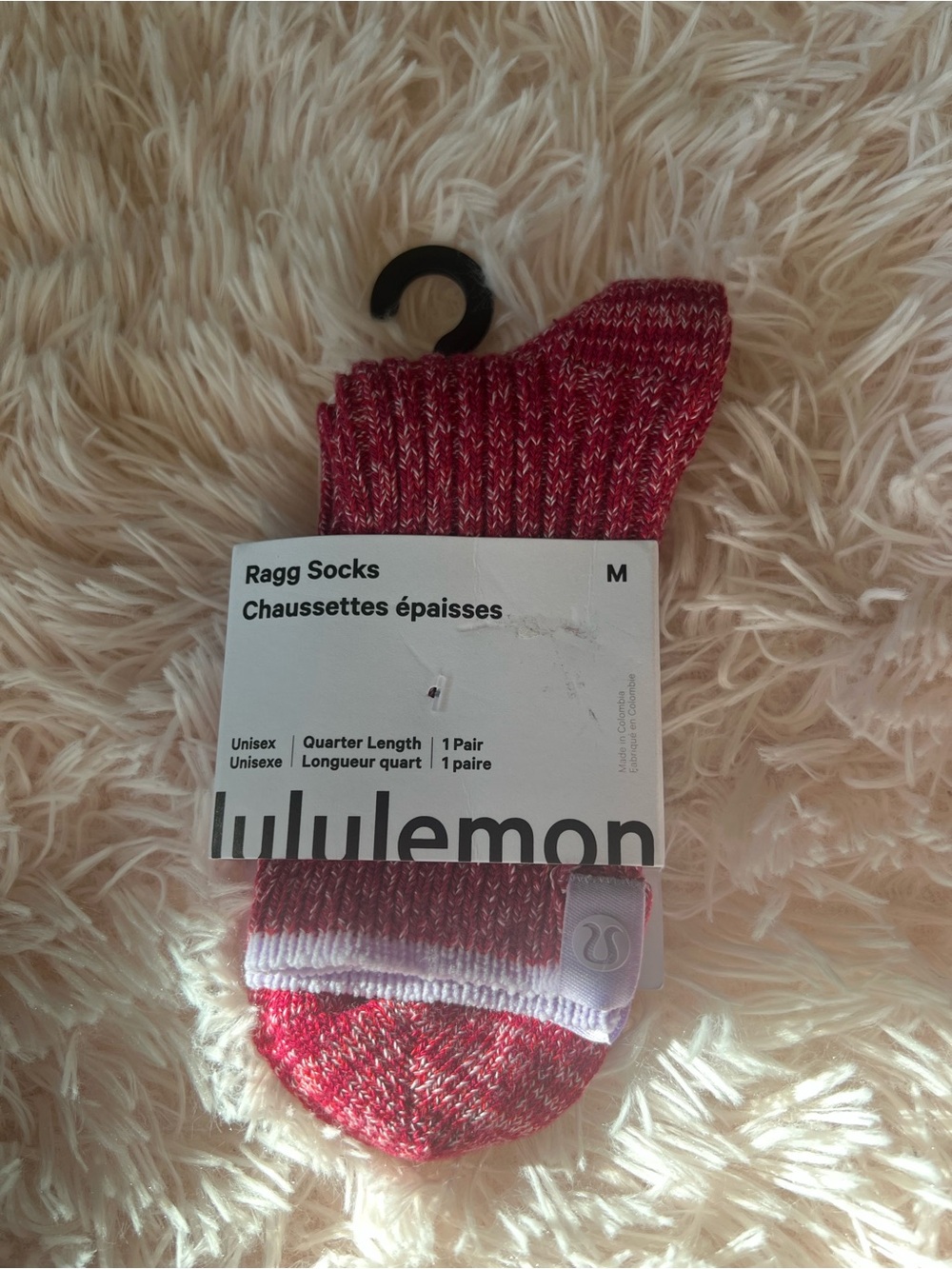 Daily Essential Ragg Socks Size M